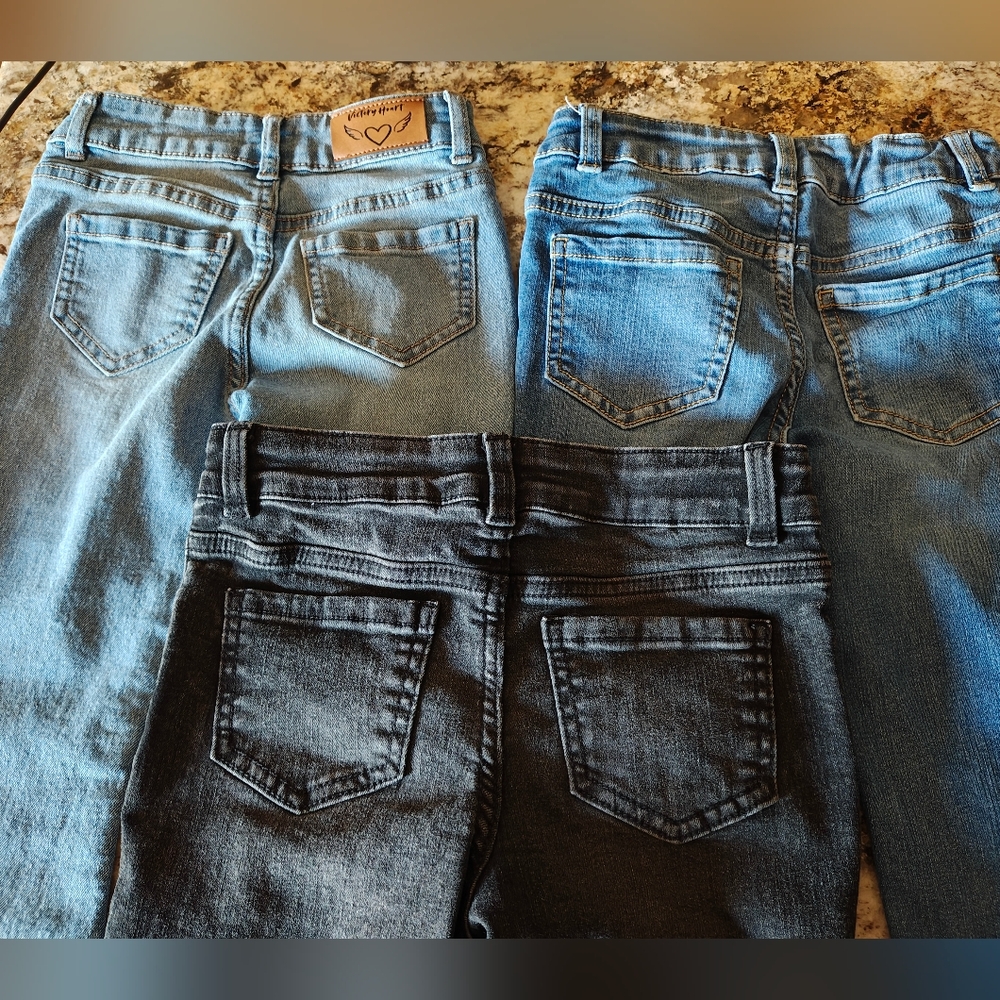 Stylish Denim Jeans Set Size 6